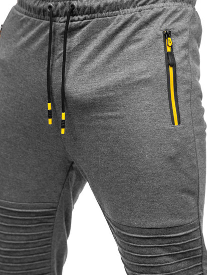 Pantaloni joggers grafit Bolf K10330