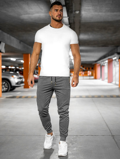 Pantaloni joggers grafit Bolf K10350