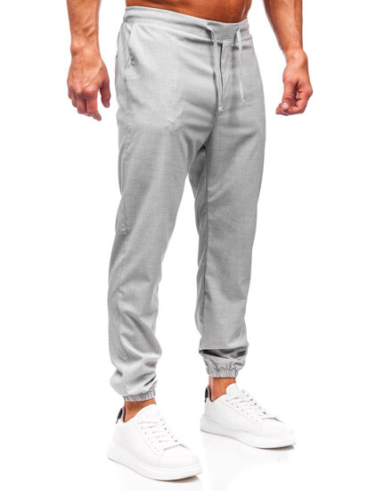 Pantaloni joggers gri Bolf 0065