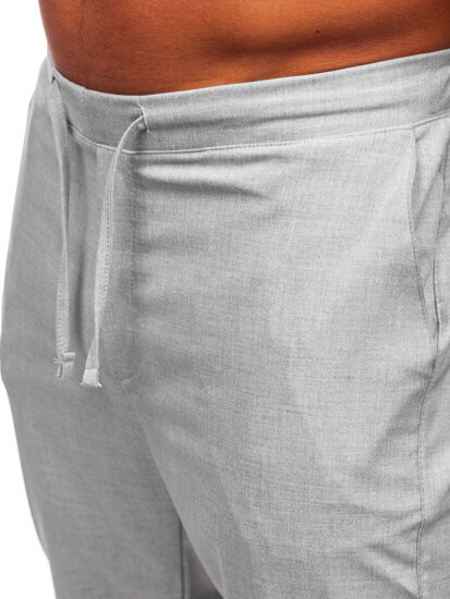 Pantaloni joggers gri Bolf 0065