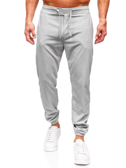 Pantaloni joggers gri Bolf 0065