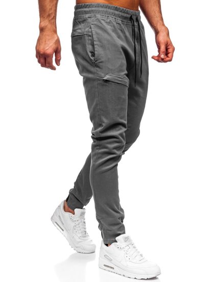 Pantaloni joggers gri Bolf B11119