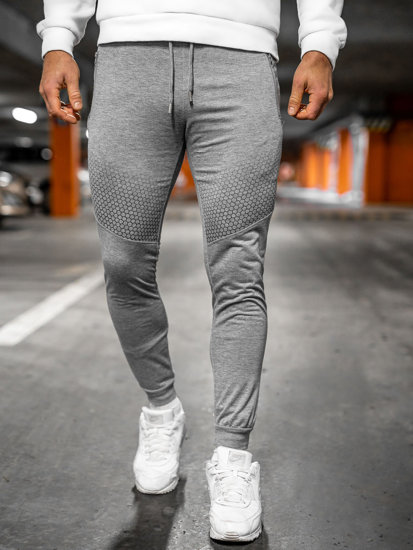 Pantaloni joggers gri Bolf HW2351