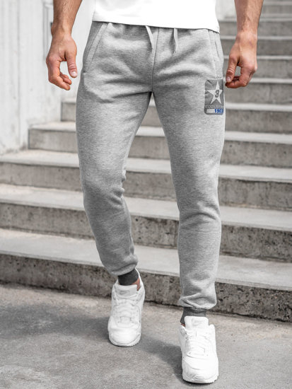 Pantaloni joggers gri Bolf K10001