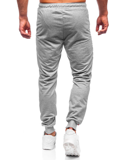 Pantaloni joggers gri Bolf K10329