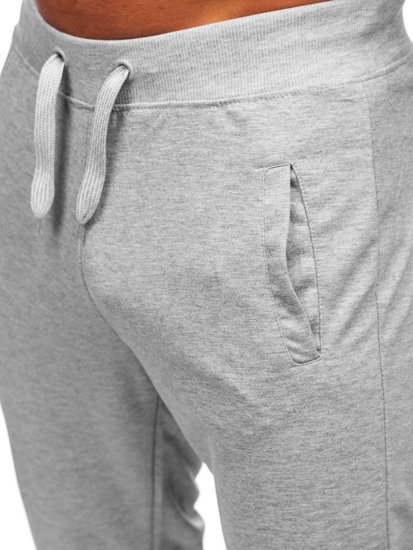 Pantaloni joggers gri Bolf XW02