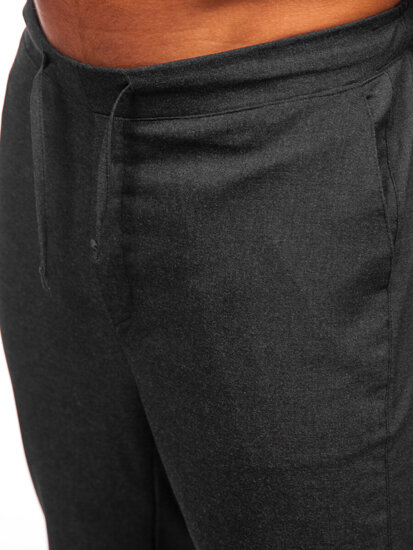 Pantaloni joggers gri-antracit Bolf 0065