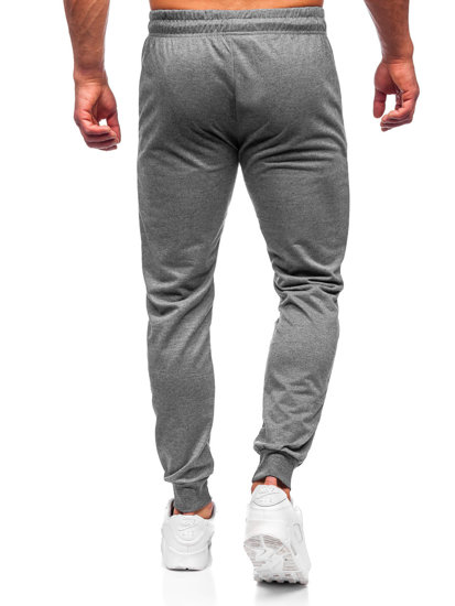 Pantaloni joggers gri-antracit Bolf JX5006