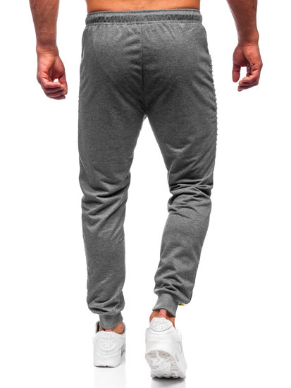 Pantaloni joggers gri-antracit Bolf K10329