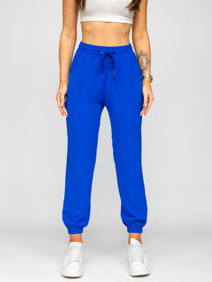 Pantaloni joggers negri dame Bolf W7322