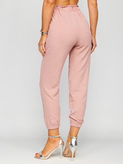 Pantaloni joggers roz dame Bolf W5076