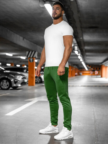 Pantaloni joggers verzi Bolf XW01