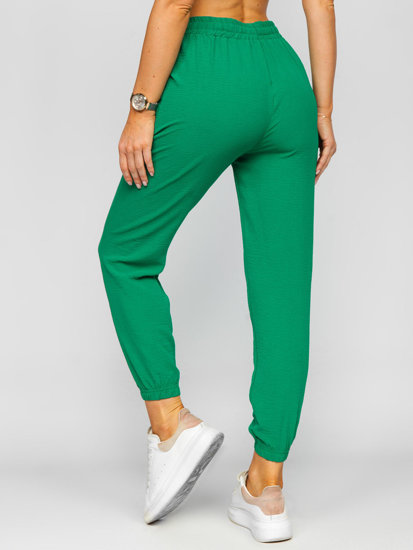 Pantaloni joggers verzi dame Bolf W7322