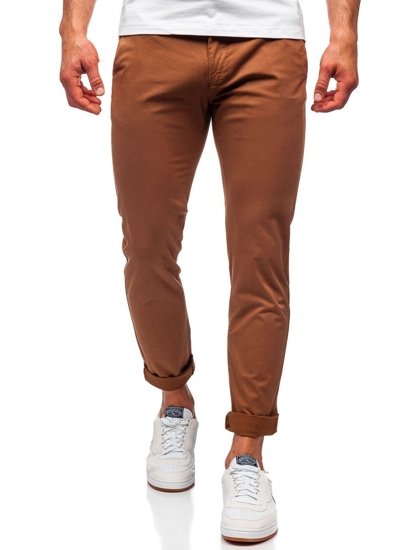 Pantaloni maro chinos Bolf 1146