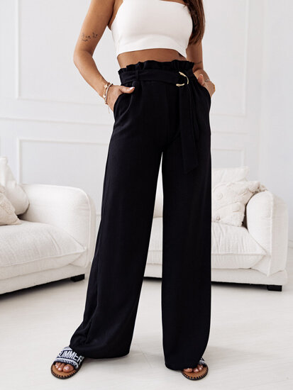 Pantaloni negri dame Bolf 8265