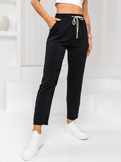 Pantaloni negri dame Bolf W7920