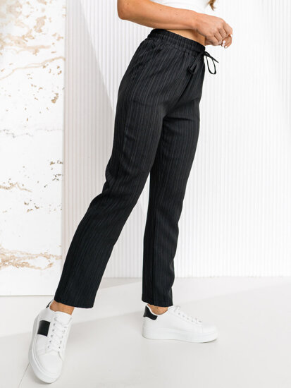 Pantaloni negri dame Bolf W7962