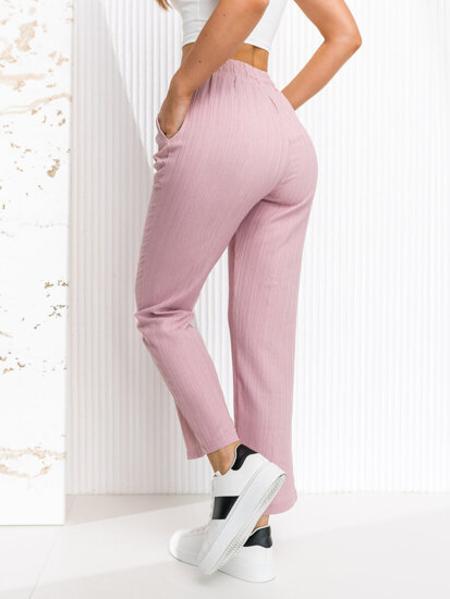 Pantaloni roz dame Bolf W7962