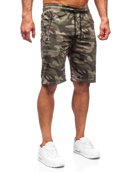 Pantaloni scurți army kaki Bolf JX701