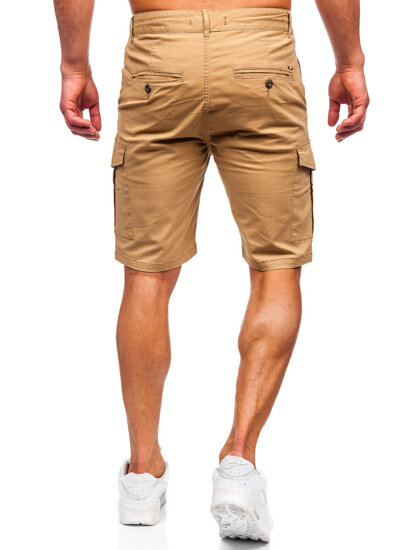 Pantaloni scurți cargo camel Bolf  MP0188K