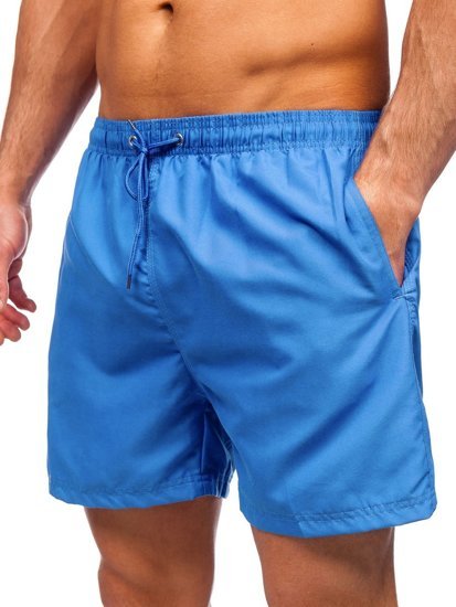 Pantaloni scurți de baie albastri Bolf YW07001