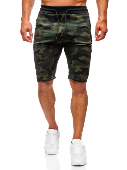 Pantaloni scurți de training army kaki Bolf HL9217