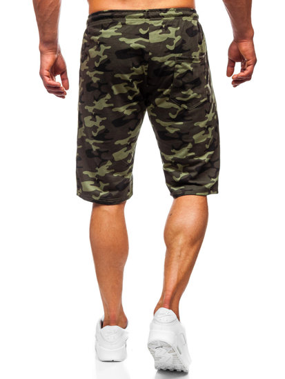 Pantaloni scurți de training army kaki Bolf HW2638