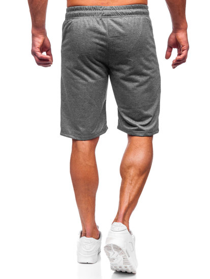 Pantaloni scurți de training grafit Bolf JX711