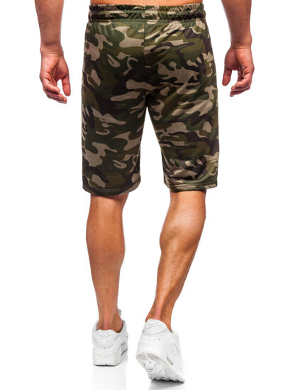 Pantaloni scurti de trening army verde Bolf JX863