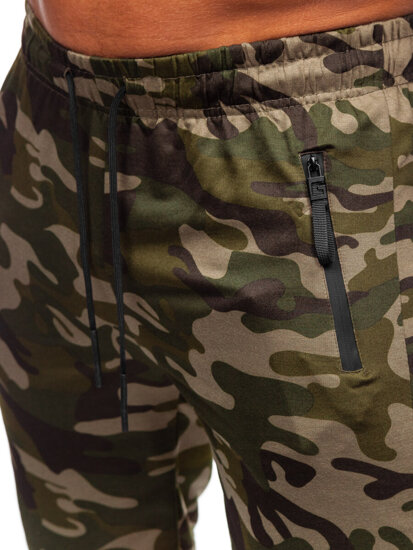 Pantaloni scurti de trening army verde Bolf JX863