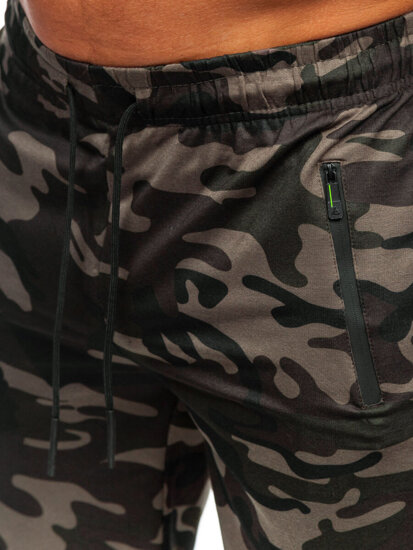 Pantaloni scurti de trening army verde-inchis Bolf JX865