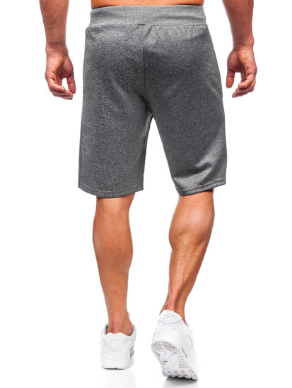 Pantaloni scurți de trening grafit Bolf 8K298