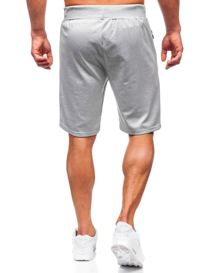 Pantaloni scurți de trening gri Bolf 8K297