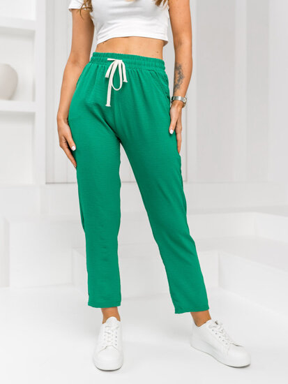 Pantaloni verzi dame Bolf W7920