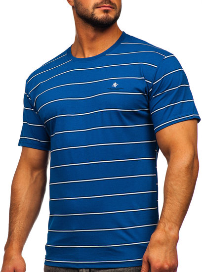 Tricou albastru Bolf 14952