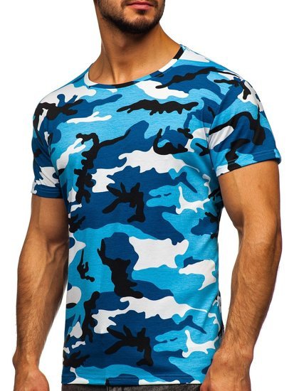 Tricou albastru army Bolf S807