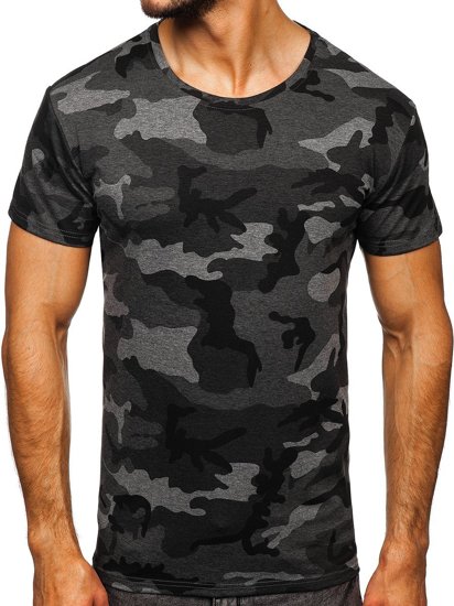 Tricou grafit army Bolf S807