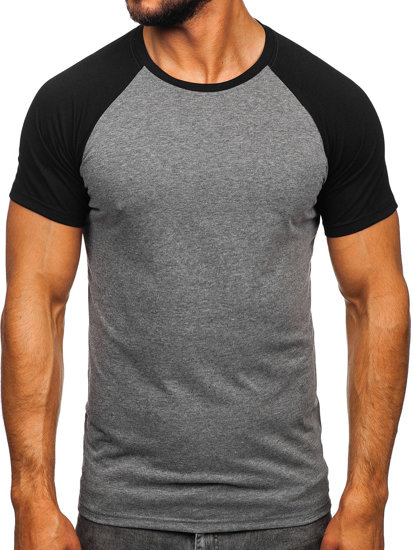 Tricou grafit-negru Bolf 8T82