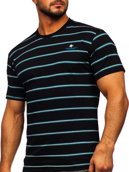 Tricou negru Bolf 14952