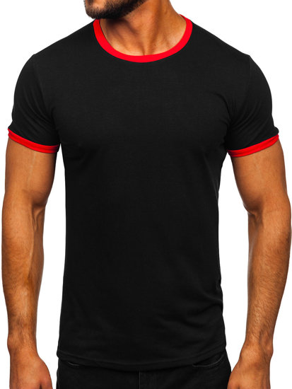 Tricou negru Bolf 8T83