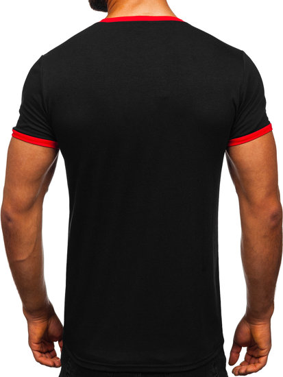 Tricou negru Bolf 8T83