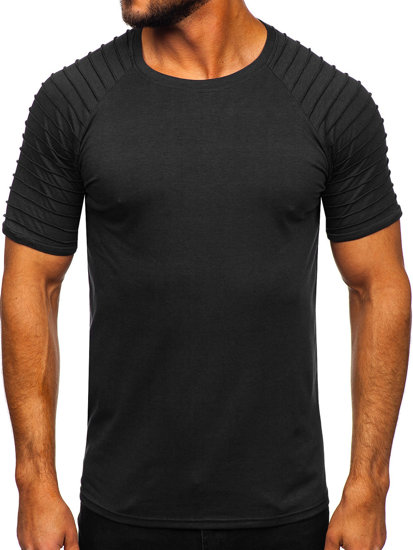 Tricou  negru Bolf 8T88