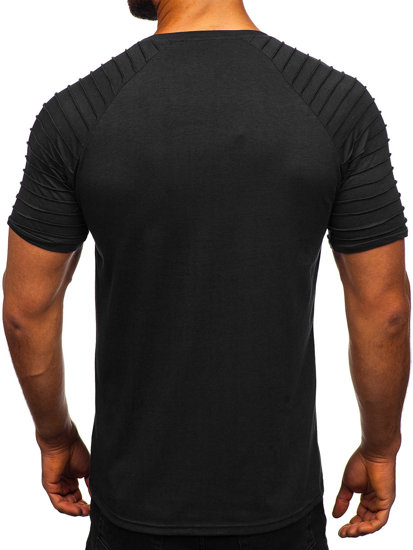 Tricou  negru Bolf 8T88