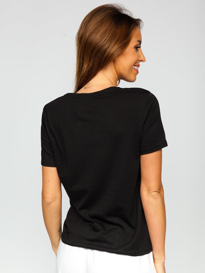 Tricou negru dame Bolf SD211