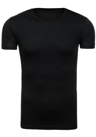 Tricou negru pentru bărbați Bolf 9012