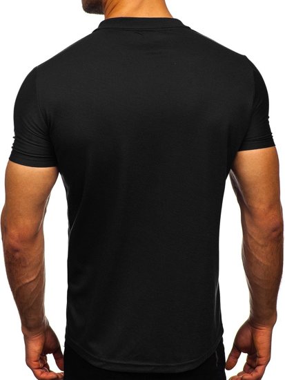 Tricou negru polo Bolf GD02