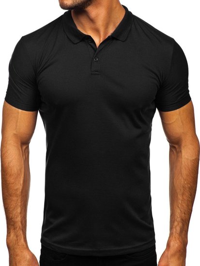 Tricou negru polo Bolf GD02