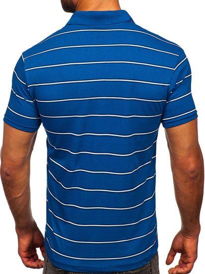 Tricou polo albastru Bolf 14954