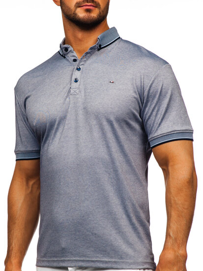 Tricou polo albastru Bolf 2006