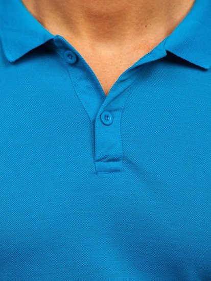 Tricou polo albastru Bolf GD02